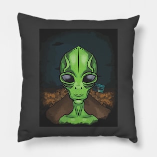 Alien Desing Pillow