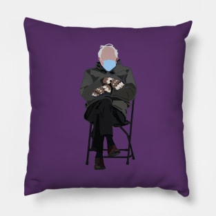 Bernie Sanders Memes Abstract Pillow