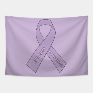 Epilepsy Awareness Ribbon Tapestry