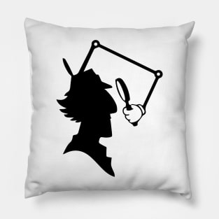 Inspector Gadget silhouette Pillow