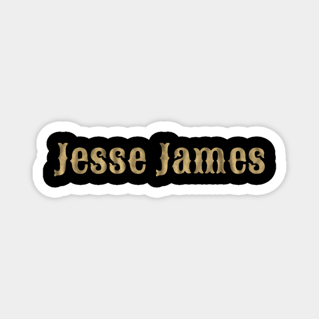 Jesse James Magnet by RedRock