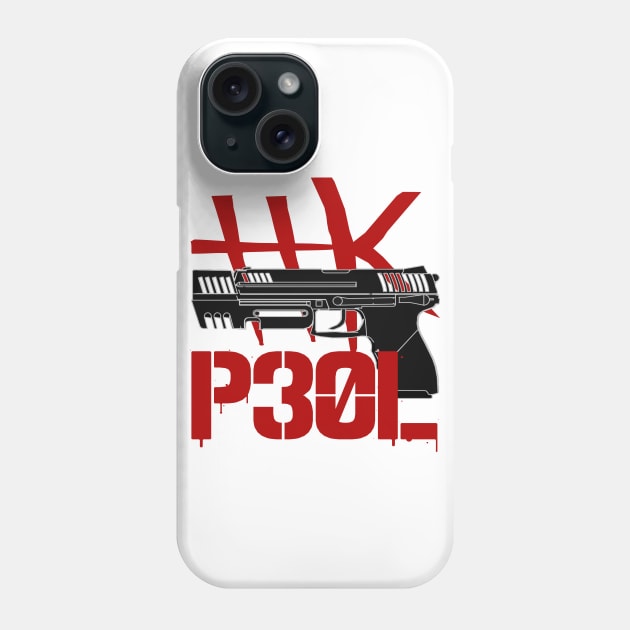 Handgun HK P30L Phone Case by Aim For The Face