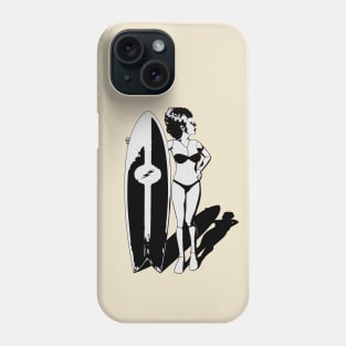 Surfer Bride Phone Case