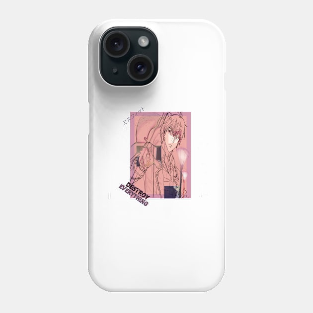 Maou Gakuin no Futekigousha ''DESTROY EVERYTHING'' V1 Phone Case by riventis66