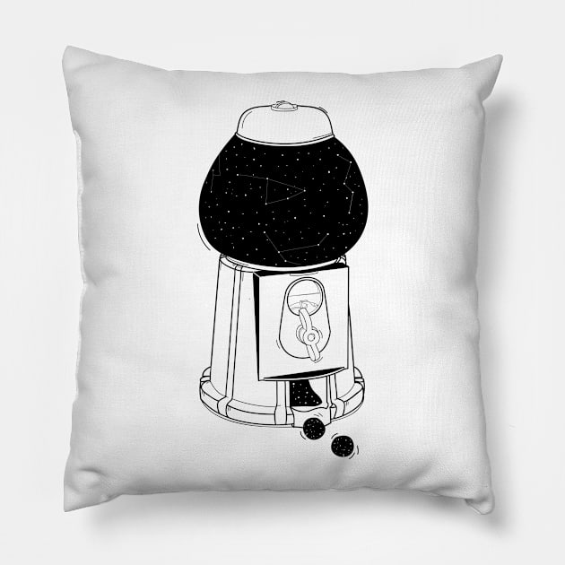 Dreams dispencer Pillow by coclodesign