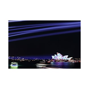 Sydney Opera House during the Vivid Festival. T-Shirt