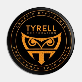 Tyrell Corporation - modern vintage logo Pin