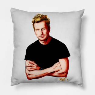 Dierks Bentley - An illustration by Paul Cemmick Pillow