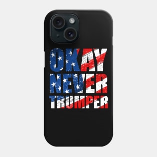 Okay Never Trumper Phone Case