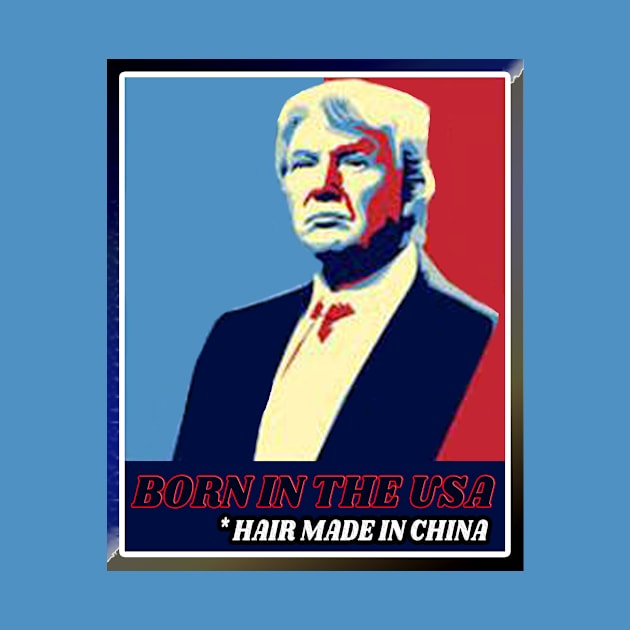 BORN IN THE USA! HAIR MADE IN CHINA! by Political Gaffes