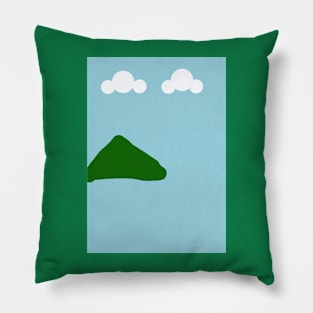 blue sky Pillow