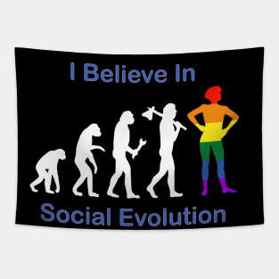 LGBTQ social evolution ascent of humankind Tapestry