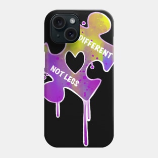 just different, not less <3 Phone Case