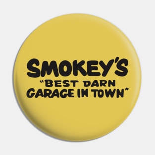 1997 - Smokey's Garage (Black on Gold) Pin