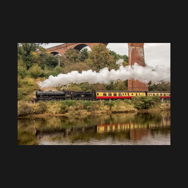 Steaming by The River by davehudspeth