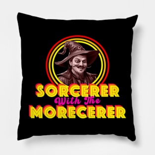 The Sorcerer with the Morecerer Pillow