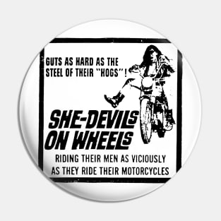 SHE DEVILS Pin