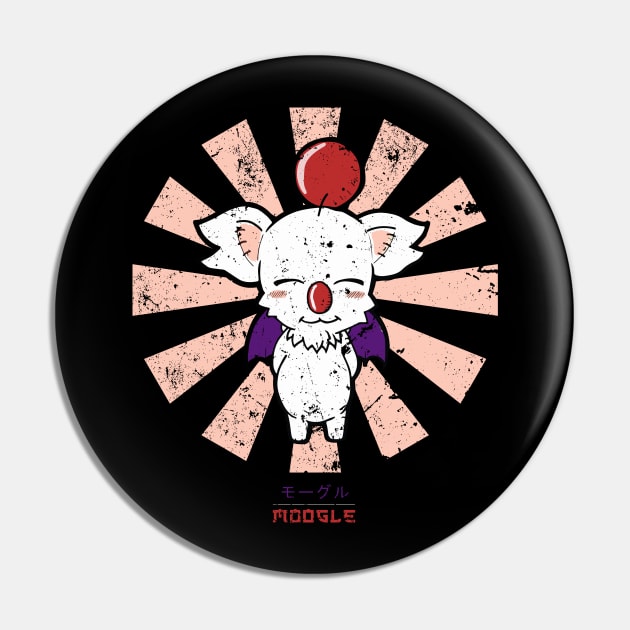 Moogle Retro Japanese Final Fantasy Pin by Nova5