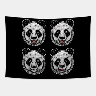 panda expression Tapestry