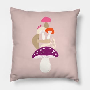 shrooms stack Pillow