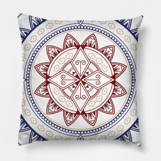 Inspirational MANDALA T-SHIRT MANDALA 21 Pillow