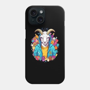 This little goat is bleatfully happy Phone Case