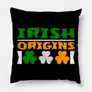 Irish Origins Tees for the Feast of Saint Patrick-Lá Fhéile Pádraig Pillow