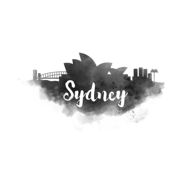 Sydney watercolor by kursatunsal