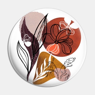 Abstraction. Circles. Flowers. Texture. Pin