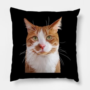 Cute cat and kittens Pillow