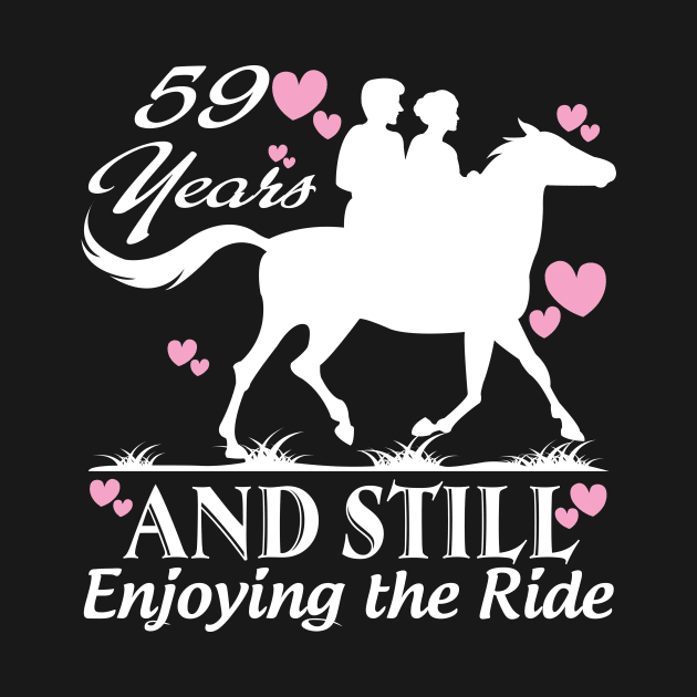 59 years and still enjoying the ride by bestsellingshirts