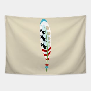 Ethnic Feather Tapestry