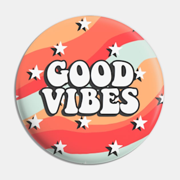 Good Vibes Pin by abbyconnellyy