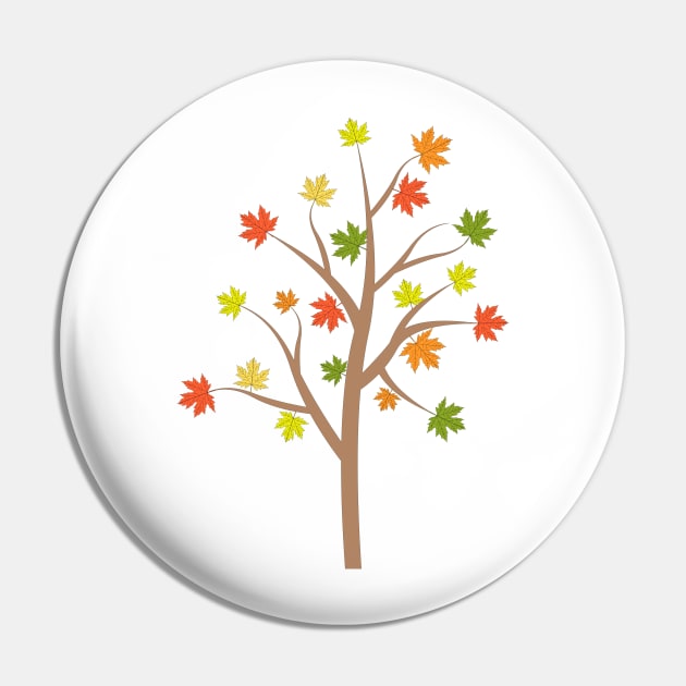 Colorful autumn leaves on a tree - maple Pin by TheLouisa