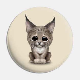 Cute Baby Lynx Cub Pin