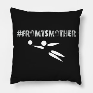 White Logo (Frontsmother) Pillow