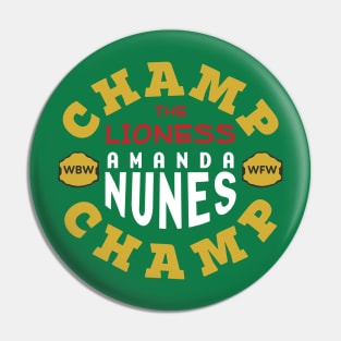 Amanda Nunes Double Champ Pin