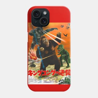 King Kong Escapes 1967 Mechani-Kong Gorosaurus Phone Case