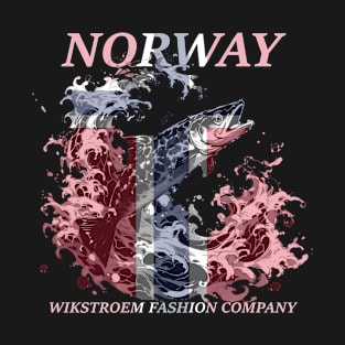 Norwegen Finnmark Skandinavien Urlaub T-Shirt