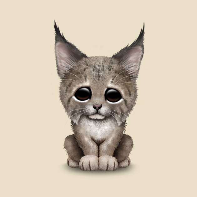 Cute Baby Lynx Cub Lynx T Shirt Teepublic