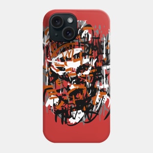 mummy (abstract face) Phone Case