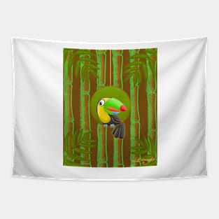 Shy Toucan! Tapestry