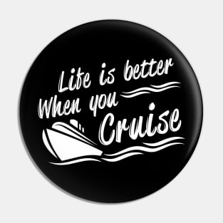 Cruise Boat Ship Pin