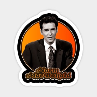 Retro Norm MacDonald Tribute Magnet