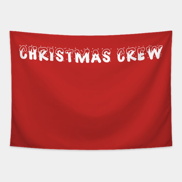 christmas crew Tapestry by MerchSpot