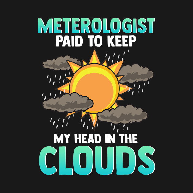 Cute & Funny Paid To Keep My Head In The Clouds by theperfectpresents