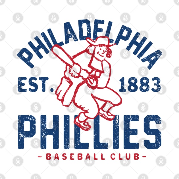 Philadelphia Phillies Retro 2 by Buck Tee by Buck Tee