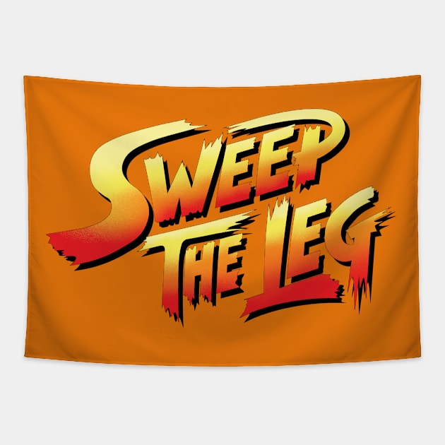 SWEEP THE LEG Tapestry by DCLawrenceUK