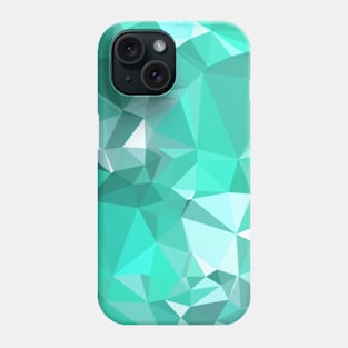 Emerald Green Crystal Geode Phone Case