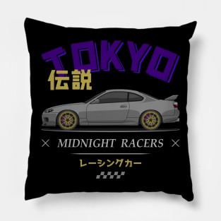 Tuner Silver Silvia S15 JDM Pillow